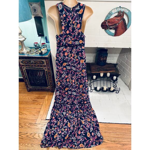 ELLA MOSS $278 FLORAL PRINT MAXIDRESS REVOLVE CLOTHING S - Picture 2 of 9